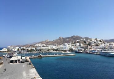 Hafen von Naxos Stadt